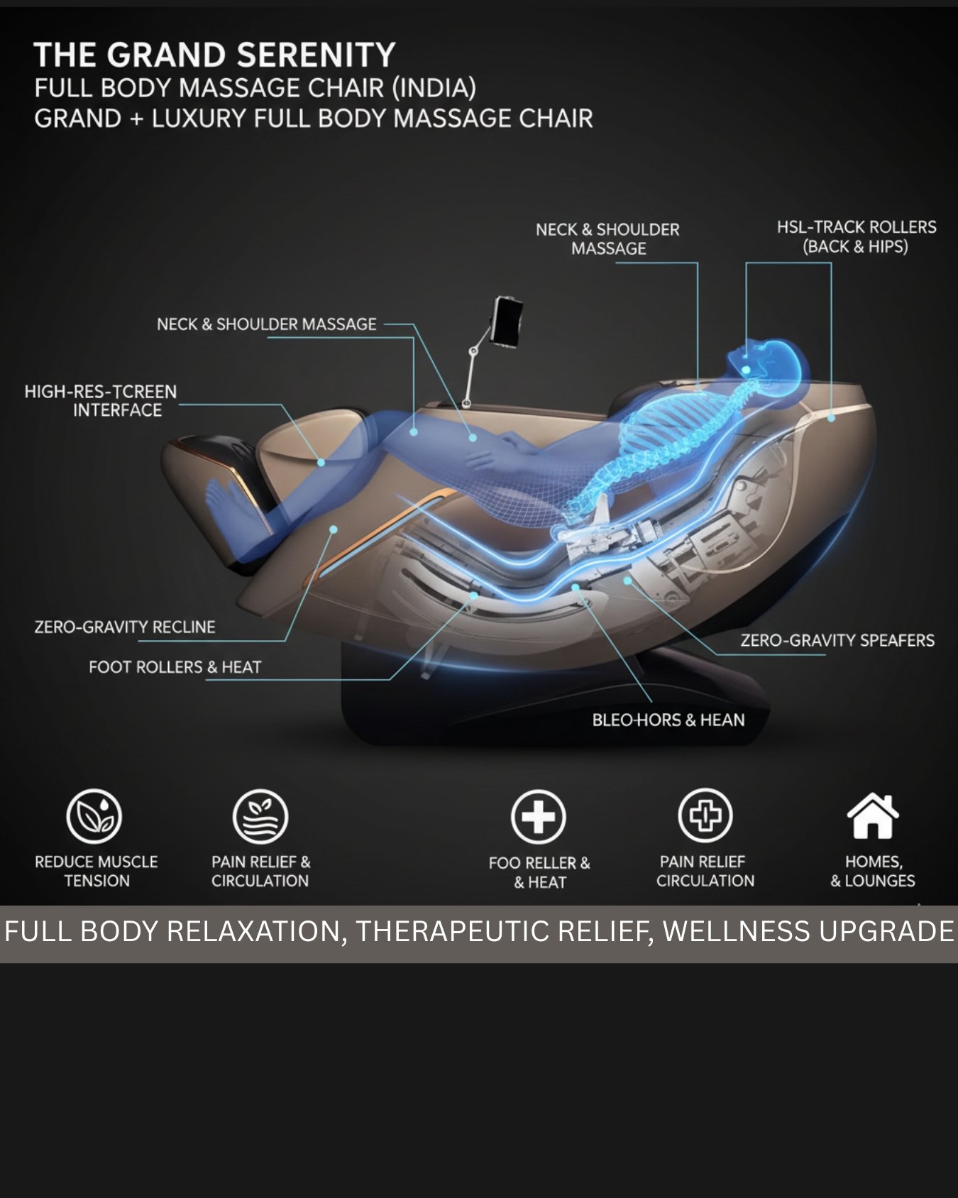 Grand Serenity Full Body Massage Chair