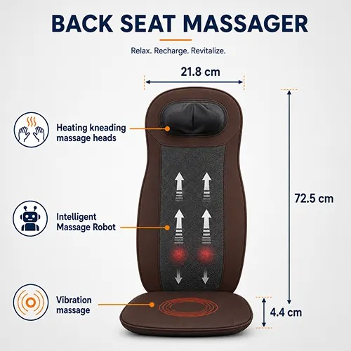Car Seat Back Massager